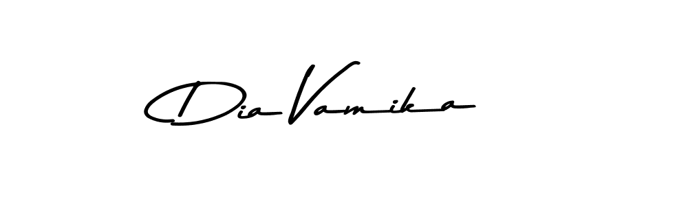 It looks lik you need a new signature style for name Dia Vamika. Design unique handwritten (Asem Kandis PERSONAL USE) signature with our free signature maker in just a few clicks. Dia Vamika signature style 9 images and pictures png