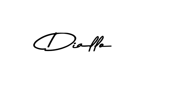 Make a beautiful signature design for name Diallo. With this signature (Asem Kandis PERSONAL USE) style, you can create a handwritten signature for free. Diallo signature style 9 images and pictures png