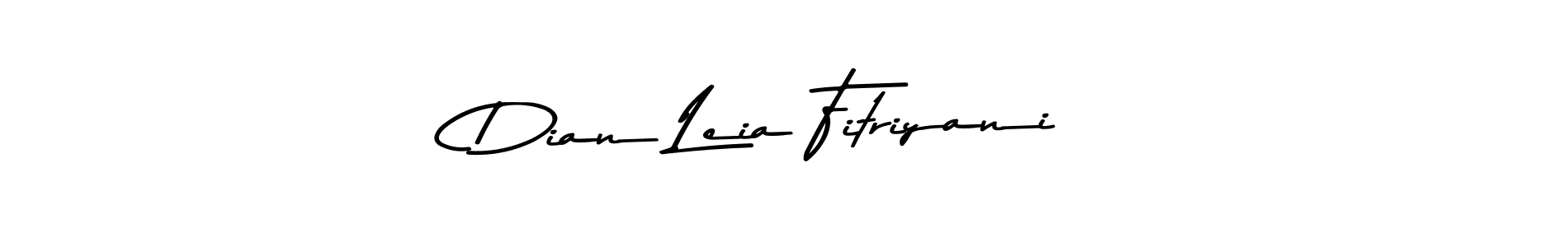 Make a beautiful signature design for name Dian Leia Fitriyani. With this signature (Asem Kandis PERSONAL USE) style, you can create a handwritten signature for free. Dian Leia Fitriyani signature style 9 images and pictures png