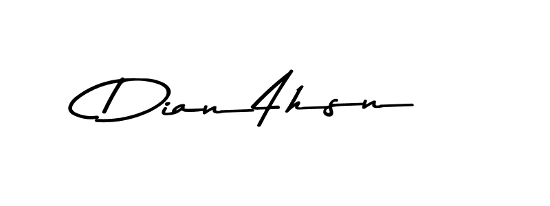 Design your own signature with our free online signature maker. With this signature software, you can create a handwritten (Asem Kandis PERSONAL USE) signature for name Dian4hsn. Dian4hsn signature style 9 images and pictures png