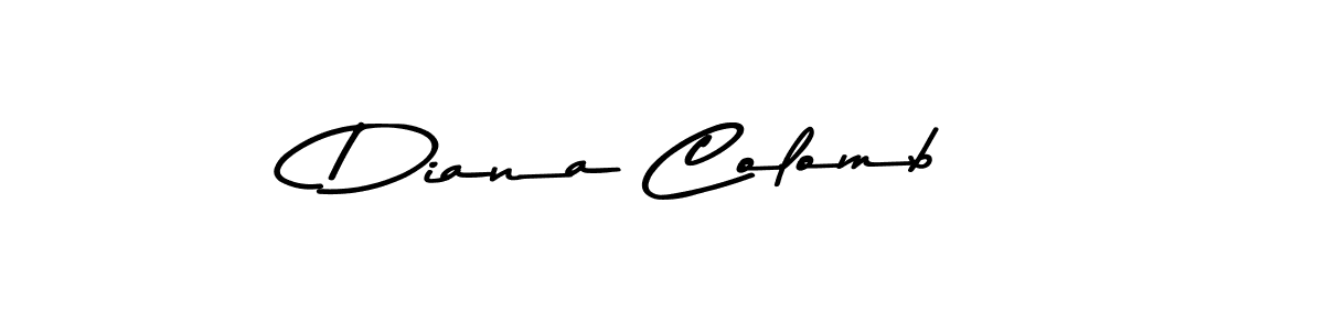 How to Draw Diana Colomb signature style? Asem Kandis PERSONAL USE is a latest design signature styles for name Diana Colomb. Diana Colomb signature style 9 images and pictures png