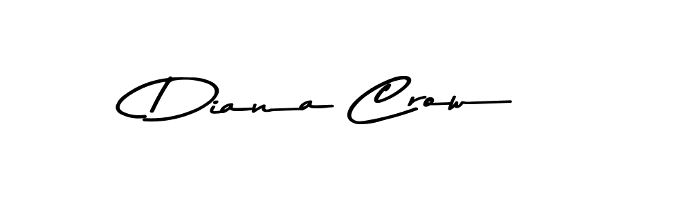 Create a beautiful signature design for name Diana Crow. With this signature (Asem Kandis PERSONAL USE) fonts, you can make a handwritten signature for free. Diana Crow signature style 9 images and pictures png