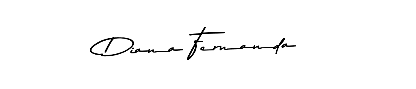 Diana Fernanda stylish signature style. Best Handwritten Sign (Asem Kandis PERSONAL USE) for my name. Handwritten Signature Collection Ideas for my name Diana Fernanda. Diana Fernanda signature style 9 images and pictures png