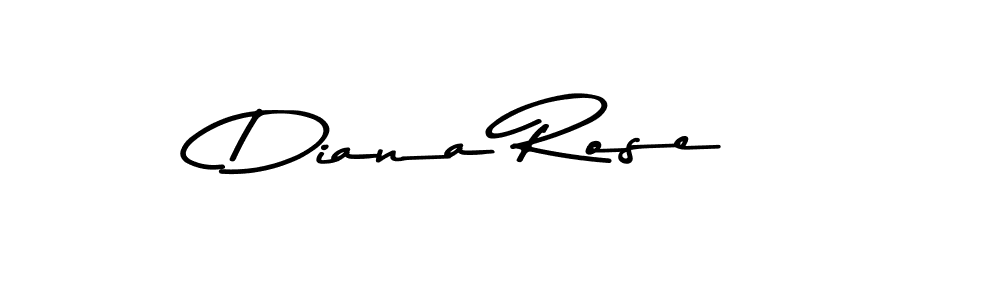 Make a beautiful signature design for name Diana Rose. With this signature (Asem Kandis PERSONAL USE) style, you can create a handwritten signature for free. Diana Rose signature style 9 images and pictures png