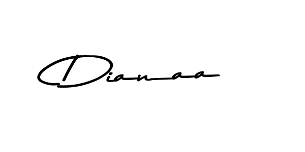 Asem Kandis PERSONAL USE is a professional signature style that is perfect for those who want to add a touch of class to their signature. It is also a great choice for those who want to make their signature more unique. Get Dianaa name to fancy signature for free. Dianaa signature style 9 images and pictures png