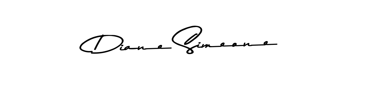 Asem Kandis PERSONAL USE is a professional signature style that is perfect for those who want to add a touch of class to their signature. It is also a great choice for those who want to make their signature more unique. Get Diane Simeone name to fancy signature for free. Diane Simeone signature style 9 images and pictures png