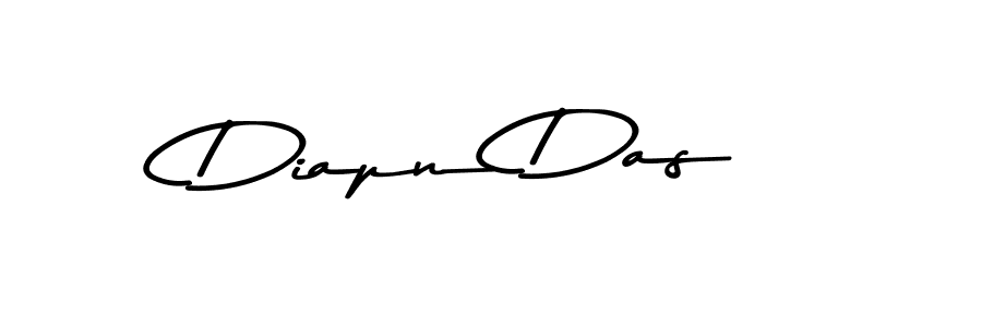 Design your own signature with our free online signature maker. With this signature software, you can create a handwritten (Asem Kandis PERSONAL USE) signature for name Diapn Das. Diapn Das signature style 9 images and pictures png