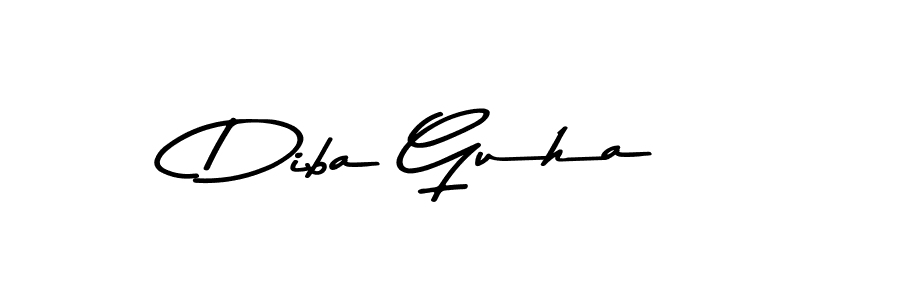 Also we have Diba Guha name is the best signature style. Create professional handwritten signature collection using Asem Kandis PERSONAL USE autograph style. Diba Guha signature style 9 images and pictures png