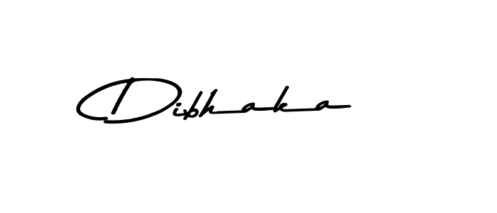 Design your own signature with our free online signature maker. With this signature software, you can create a handwritten (Asem Kandis PERSONAL USE) signature for name Dibhaka. Dibhaka signature style 9 images and pictures png