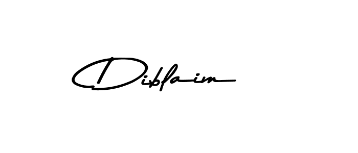 Use a signature maker to create a handwritten signature online. With this signature software, you can design (Asem Kandis PERSONAL USE) your own signature for name Diblaim. Diblaim signature style 9 images and pictures png
