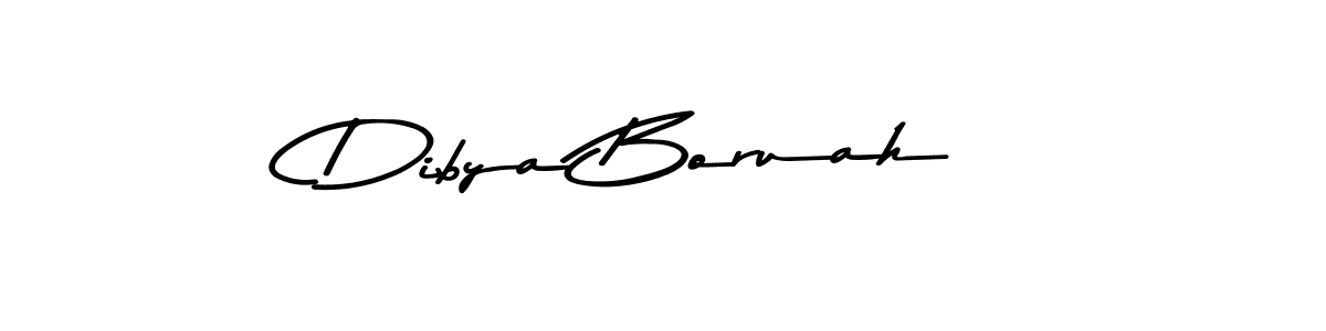 How to make Dibya Boruah signature? Asem Kandis PERSONAL USE is a professional autograph style. Create handwritten signature for Dibya Boruah name. Dibya Boruah signature style 9 images and pictures png