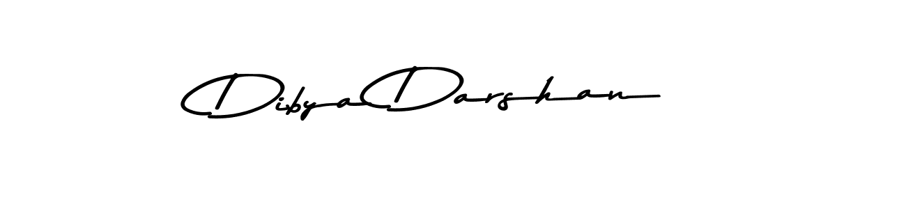 Use a signature maker to create a handwritten signature online. With this signature software, you can design (Asem Kandis PERSONAL USE) your own signature for name Dibya Darshan. Dibya Darshan signature style 9 images and pictures png