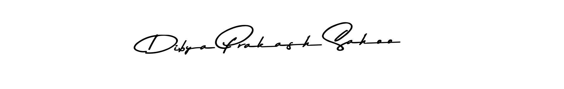 How to make Dibya Prakash Sahoo name signature. Use Asem Kandis PERSONAL USE style for creating short signs online. This is the latest handwritten sign. Dibya Prakash Sahoo signature style 9 images and pictures png