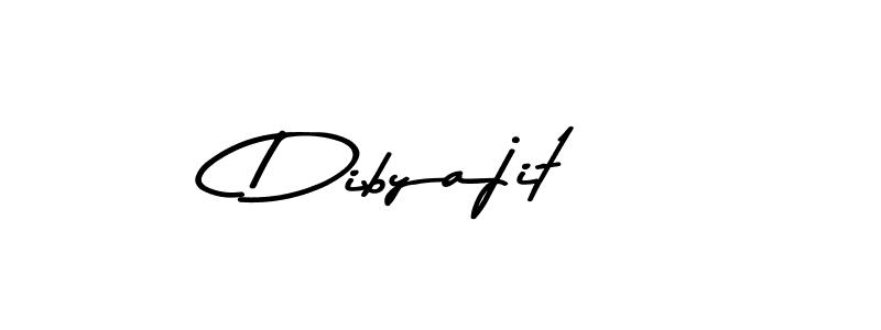 How to make Dibyajit name signature. Use Asem Kandis PERSONAL USE style for creating short signs online. This is the latest handwritten sign. Dibyajit signature style 9 images and pictures png