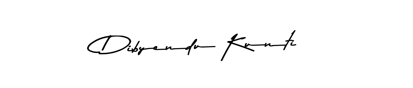 How to make Dibyendu Kunti signature? Asem Kandis PERSONAL USE is a professional autograph style. Create handwritten signature for Dibyendu Kunti name. Dibyendu Kunti signature style 9 images and pictures png