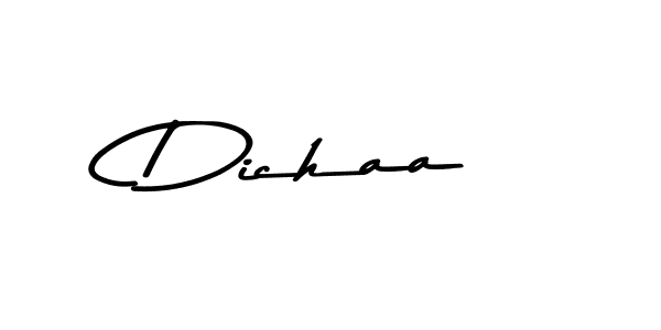Dichaa stylish signature style. Best Handwritten Sign (Asem Kandis PERSONAL USE) for my name. Handwritten Signature Collection Ideas for my name Dichaa. Dichaa signature style 9 images and pictures png