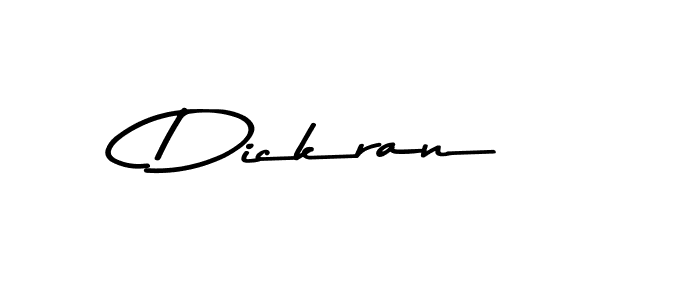 Make a beautiful signature design for name Dickran. Use this online signature maker to create a handwritten signature for free. Dickran signature style 9 images and pictures png