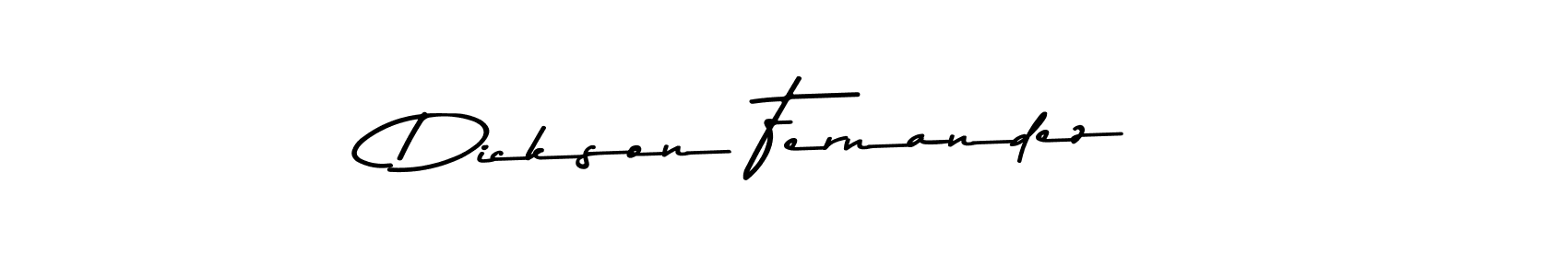 This is the best signature style for the Dickson Fernandez name. Also you like these signature font (Asem Kandis PERSONAL USE). Mix name signature. Dickson Fernandez signature style 9 images and pictures png