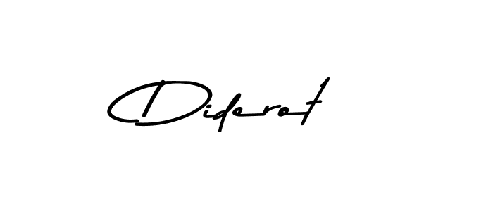 You should practise on your own different ways (Asem Kandis PERSONAL USE) to write your name (Diderot) in signature. don't let someone else do it for you. Diderot signature style 9 images and pictures png