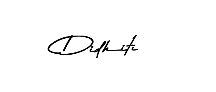 The best way (Asem Kandis PERSONAL USE) to make a short signature is to pick only two or three words in your name. The name Didhiti include a total of six letters. For converting this name. Didhiti signature style 9 images and pictures png