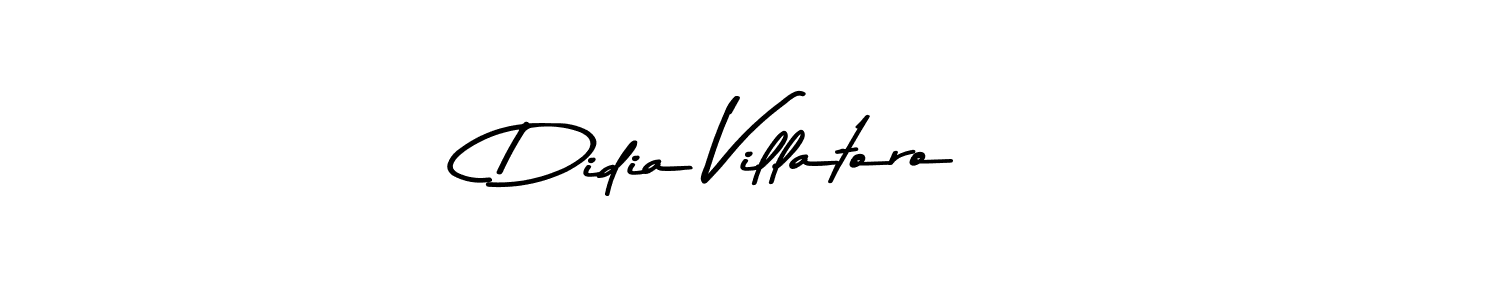 How to make Didia Villatoro signature? Asem Kandis PERSONAL USE is a professional autograph style. Create handwritten signature for Didia Villatoro name. Didia Villatoro signature style 9 images and pictures png