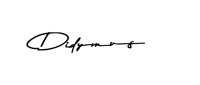 How to make Didymus name signature. Use Asem Kandis PERSONAL USE style for creating short signs online. This is the latest handwritten sign. Didymus signature style 9 images and pictures png