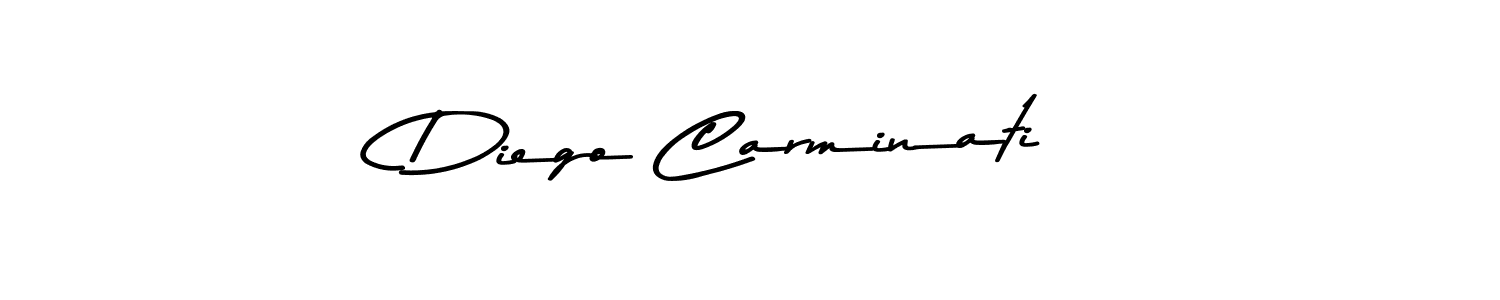 Use a signature maker to create a handwritten signature online. With this signature software, you can design (Asem Kandis PERSONAL USE) your own signature for name Diego Carminati. Diego Carminati signature style 9 images and pictures png