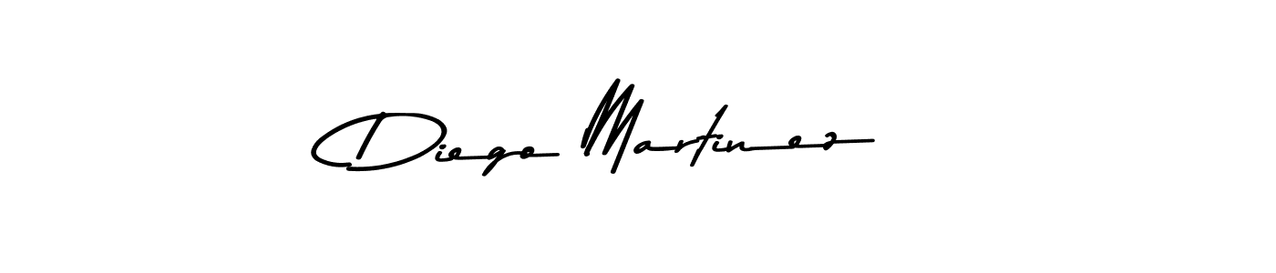 Make a beautiful signature design for name Diego Martinez. With this signature (Asem Kandis PERSONAL USE) style, you can create a handwritten signature for free. Diego Martinez signature style 9 images and pictures png