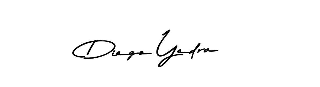 You should practise on your own different ways (Asem Kandis PERSONAL USE) to write your name (Diego Yedra) in signature. don't let someone else do it for you. Diego Yedra signature style 9 images and pictures png