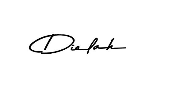 Best and Professional Signature Style for Dielah. Asem Kandis PERSONAL USE Best Signature Style Collection. Dielah signature style 9 images and pictures png