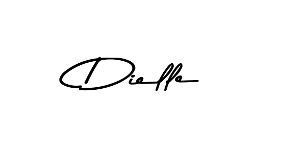 Asem Kandis PERSONAL USE is a professional signature style that is perfect for those who want to add a touch of class to their signature. It is also a great choice for those who want to make their signature more unique. Get Dielle name to fancy signature for free. Dielle signature style 9 images and pictures png