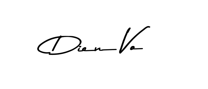 Design your own signature with our free online signature maker. With this signature software, you can create a handwritten (Asem Kandis PERSONAL USE) signature for name Dien Vo. Dien Vo signature style 9 images and pictures png