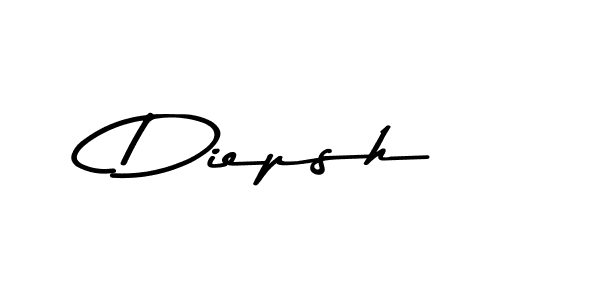 Similarly Asem Kandis PERSONAL USE is the best handwritten signature design. Signature creator online .You can use it as an online autograph creator for name Diepsh. Diepsh signature style 9 images and pictures png