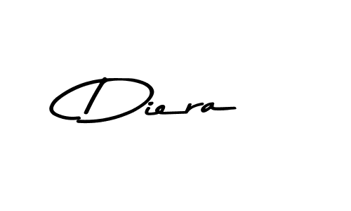 Make a beautiful signature design for name Diera. Use this online signature maker to create a handwritten signature for free. Diera signature style 9 images and pictures png