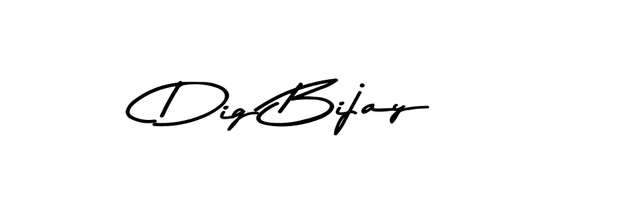 This is the best signature style for the Dig Bijay name. Also you like these signature font (Asem Kandis PERSONAL USE). Mix name signature. Dig Bijay signature style 9 images and pictures png