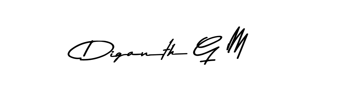 Check out images of Autograph of Diganth G M name. Actor Diganth G M Signature Style. Asem Kandis PERSONAL USE is a professional sign style online. Diganth G M signature style 9 images and pictures png
