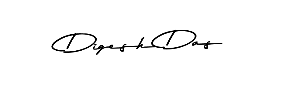 Digesh Das stylish signature style. Best Handwritten Sign (Asem Kandis PERSONAL USE) for my name. Handwritten Signature Collection Ideas for my name Digesh Das. Digesh Das signature style 9 images and pictures png