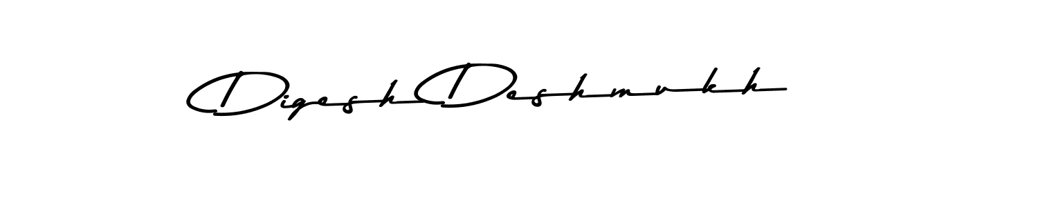 This is the best signature style for the Digesh Deshmukh name. Also you like these signature font (Asem Kandis PERSONAL USE). Mix name signature. Digesh Deshmukh signature style 9 images and pictures png