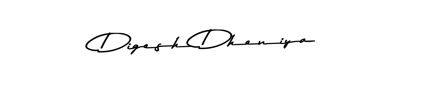 Asem Kandis PERSONAL USE is a professional signature style that is perfect for those who want to add a touch of class to their signature. It is also a great choice for those who want to make their signature more unique. Get Digesh Dheniya name to fancy signature for free. Digesh Dheniya signature style 9 images and pictures png