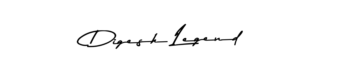 This is the best signature style for the Digesh Legend name. Also you like these signature font (Asem Kandis PERSONAL USE). Mix name signature. Digesh Legend signature style 9 images and pictures png