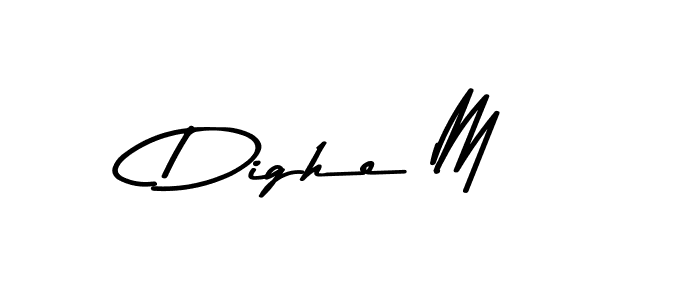 if you are searching for the best signature style for your name Dighe M. so please give up your signature search. here we have designed multiple signature styles  using Asem Kandis PERSONAL USE. Dighe M signature style 9 images and pictures png