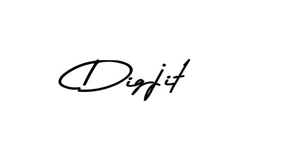 Use a signature maker to create a handwritten signature online. With this signature software, you can design (Asem Kandis PERSONAL USE) your own signature for name Digjit. Digjit signature style 9 images and pictures png