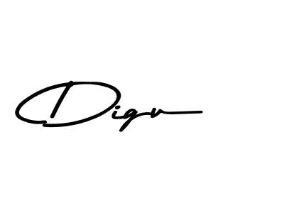 How to make Digu signature? Asem Kandis PERSONAL USE is a professional autograph style. Create handwritten signature for Digu name. Digu signature style 9 images and pictures png