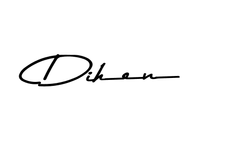 Also You can easily find your signature by using the search form. We will create Dihen name handwritten signature images for you free of cost using Asem Kandis PERSONAL USE sign style. Dihen signature style 9 images and pictures png