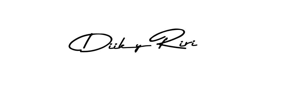 This is the best signature style for the Diiky Riri name. Also you like these signature font (Asem Kandis PERSONAL USE). Mix name signature. Diiky Riri signature style 9 images and pictures png