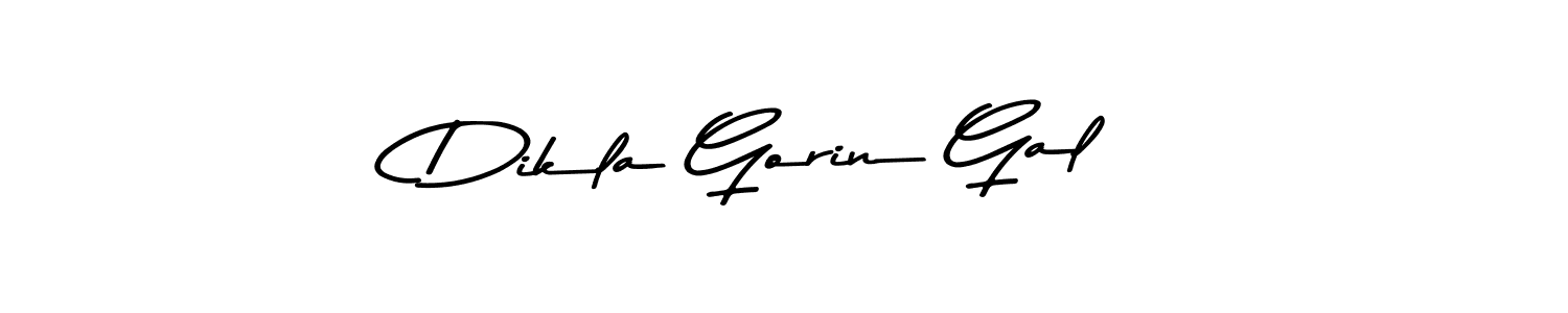Use a signature maker to create a handwritten signature online. With this signature software, you can design (Asem Kandis PERSONAL USE) your own signature for name Dikla Gorin Gal. Dikla Gorin Gal signature style 9 images and pictures png