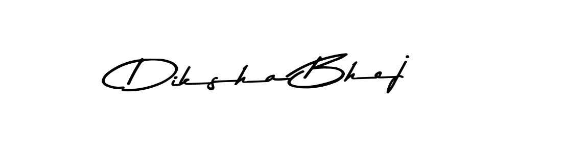 You should practise on your own different ways (Asem Kandis PERSONAL USE) to write your name (Diksha Bhej) in signature. don't let someone else do it for you. Diksha Bhej signature style 9 images and pictures png