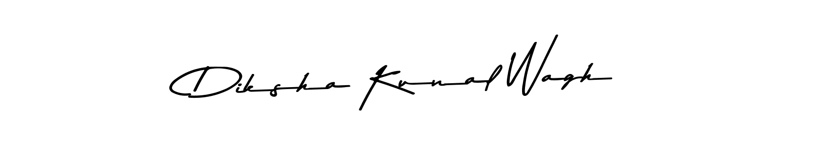 Also we have Diksha Kunal Wagh name is the best signature style. Create professional handwritten signature collection using Asem Kandis PERSONAL USE autograph style. Diksha Kunal Wagh signature style 9 images and pictures png