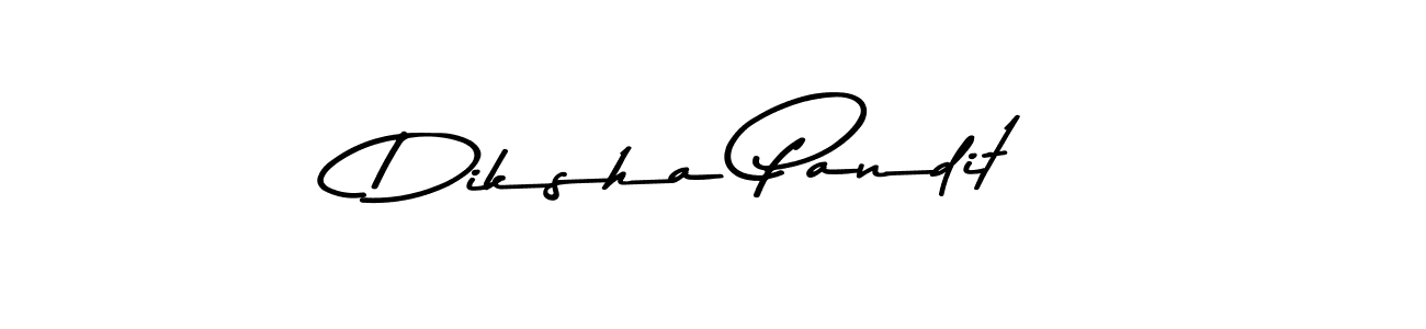 Use a signature maker to create a handwritten signature online. With this signature software, you can design (Asem Kandis PERSONAL USE) your own signature for name Diksha Pandit. Diksha Pandit signature style 9 images and pictures png