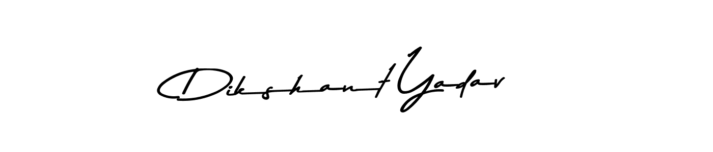 Design your own signature with our free online signature maker. With this signature software, you can create a handwritten (Asem Kandis PERSONAL USE) signature for name Dikshant Yadav. Dikshant Yadav signature style 9 images and pictures png